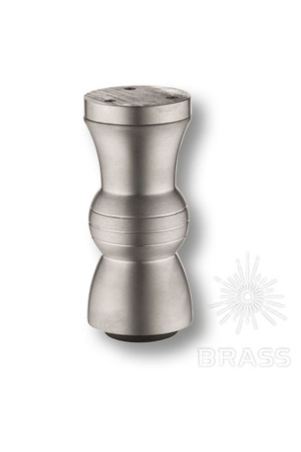 Brass KAL-0001-0100-D34 опора мебельная h-100мм, сатиновый хром