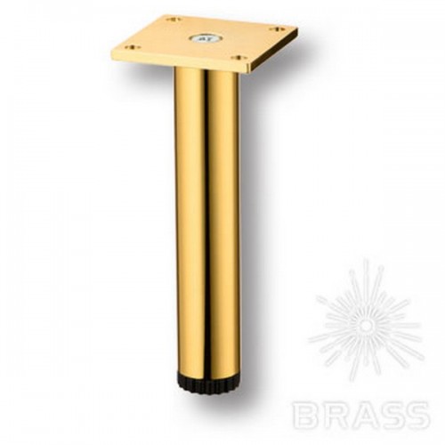 Brass 1390.140.B00104 Gold Miranda опора мебельная, глянцевое золото 140мм