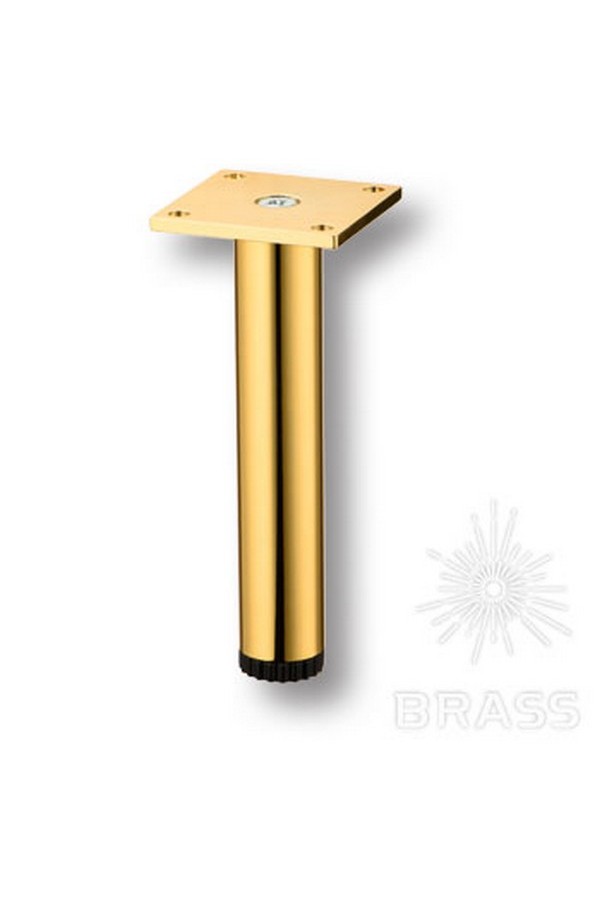 Brass 1390.140.B00104 Gold Miranda опора мебельная, глянцевое золото 140мм