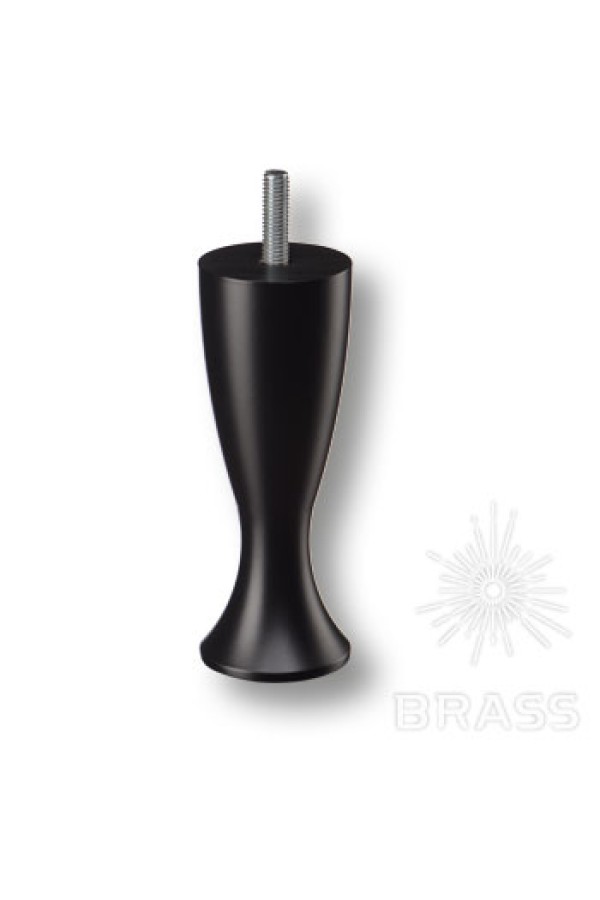 Brass KAL-0104-0120-B13 опора мебельная h-120мм,d45 чёрный
