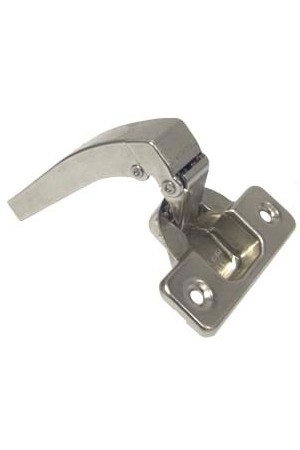 петля 4-х шарн AGV 90 гр с доводчиком CLIP-ON, отв. пл. H=0(100)