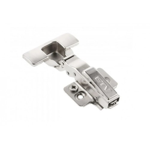 петля GTV накладная SILENTO PRO 90гр, короткое плечо, доводчик, clip-on(100шт)/ZM-HCSL09-3DBEO