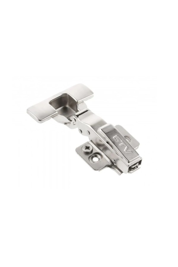 петля GTV накладная SILENTO PRO 90гр, короткое плечо, доводчик, clip-on(100шт)/ZM-HCSL09-3DBEO