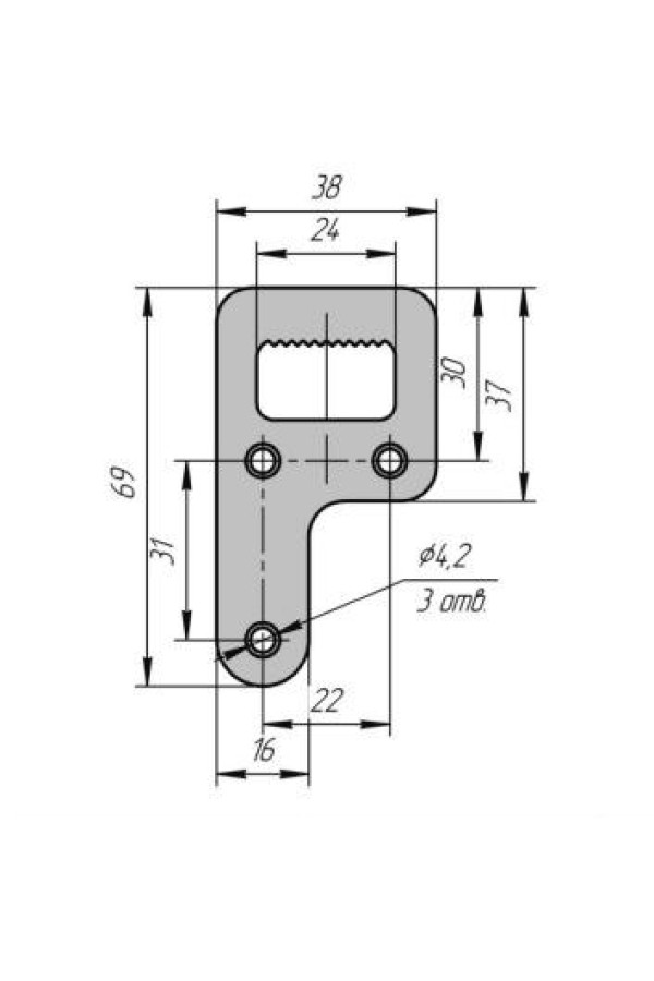 Навес СТ183 Р-образный универсальный