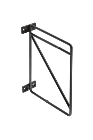 Полкодержатель ROD 210*170мм черный матовый PP-ROD-20M GTV