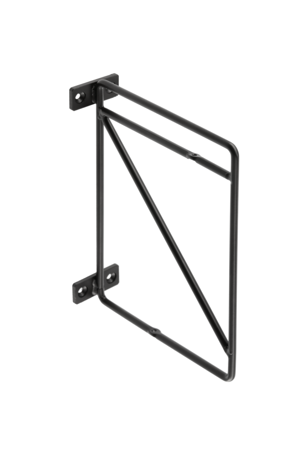 Полкодержатель ROD 210*170мм черный матовый PP-ROD-20M GTV