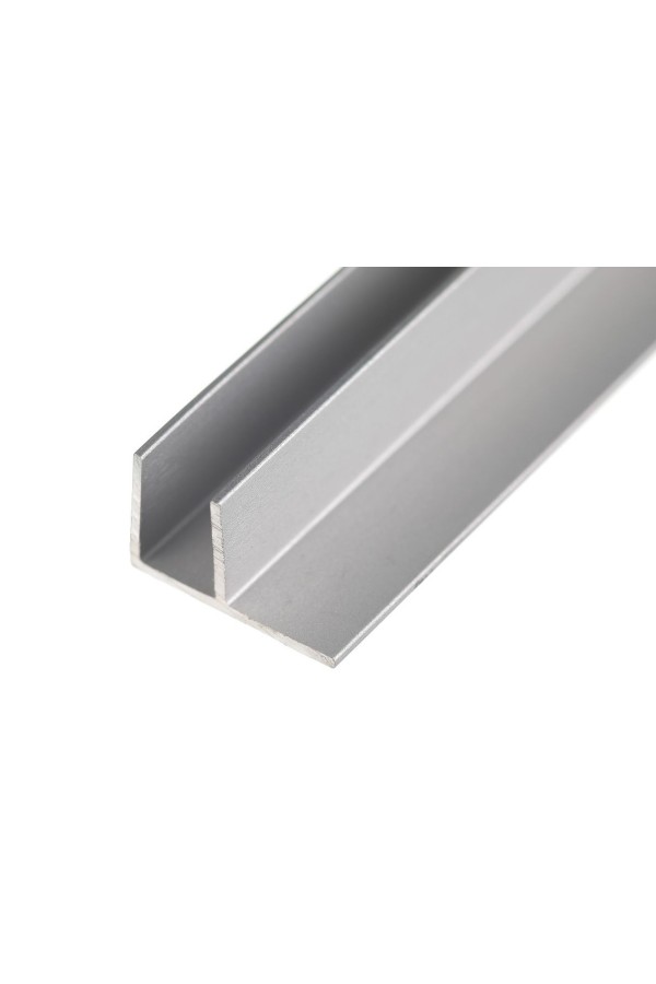 планка для щита 4мм угловая глянцевая 600 мм