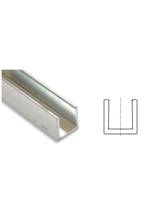 планка для щита 6мм торцевая глянцевая 600 мм