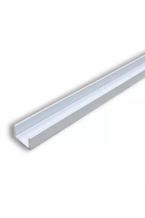 планка для щита 6мм торцевая белая 600 мм / 94409