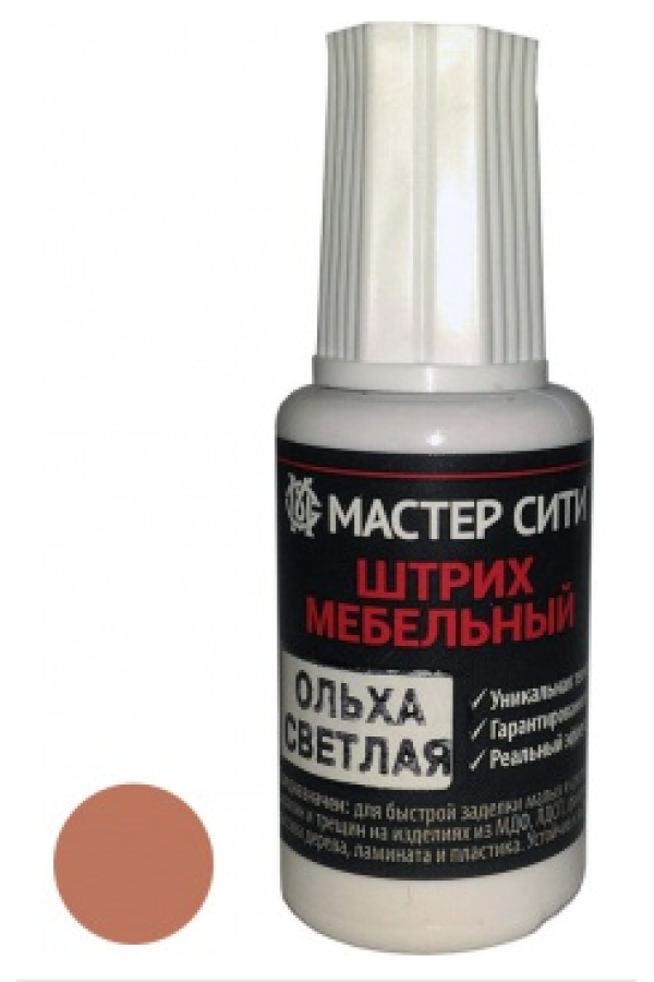штрих мебельный ольха светлая