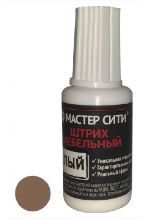 штрих мебельный орех светлый