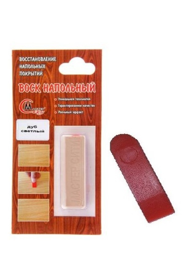 воск напольный дуб светлый (ясный) 4227 (блистер)