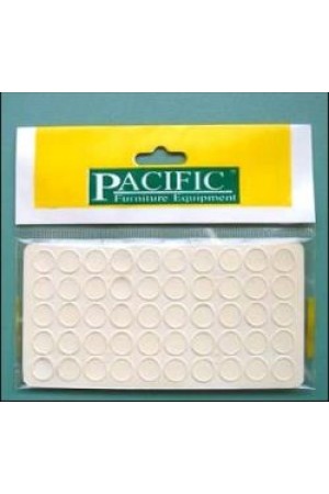Амортизатор самоклеющийся силиконовый 10*1,6мм 50шт на листе Pacific