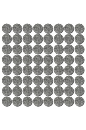 подкладка фетр/самоклейка D20х2,0мм, темно-серая (лист 64шт) / К аналог 16148