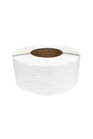 лента упаковочная 15*1*1200м, полуавтомат, белая(6шт)