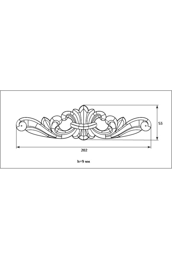Декор для мебели SY09100