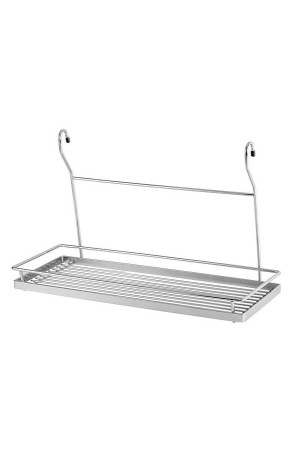 Полка одноярусная на рейлинг 450*200*280мм хром CWJ202