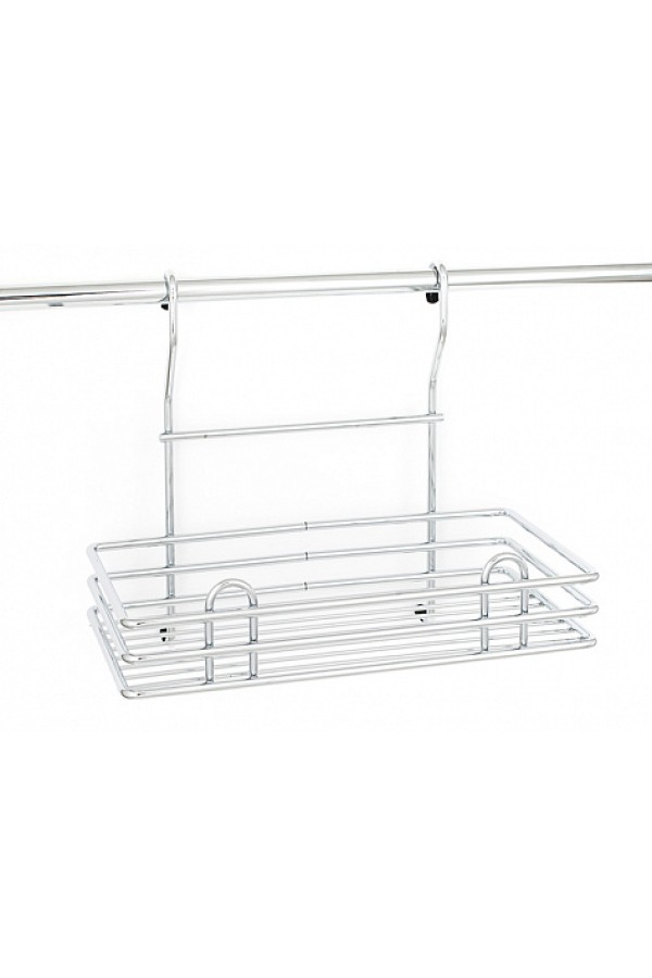 Полка одноярусная на рейлинг хром CWJ306L