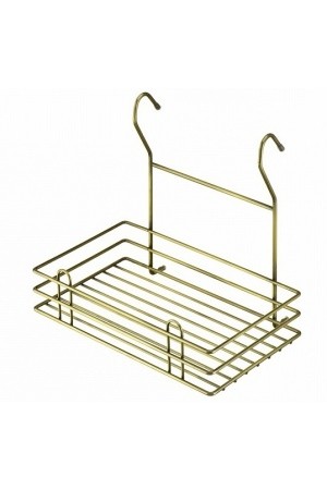 Полка одноярусная на рейлинг 285*190*255мм бронза LE-520BA