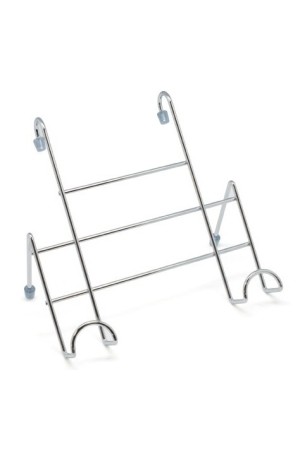 Полка для планшета/кулинарной книги на рейлинг 197*120*208мм хром MX-409