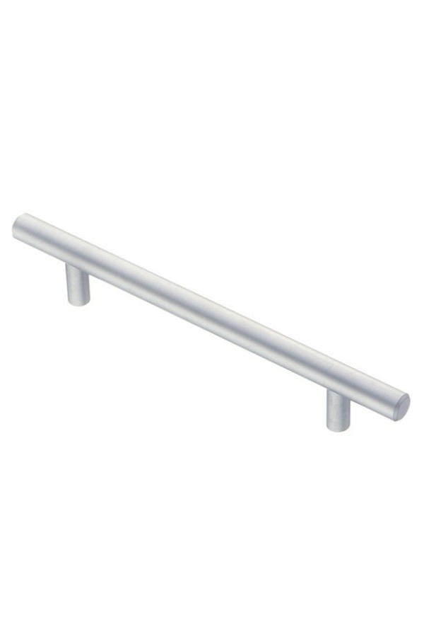 Ручка мебельная рейлинг 96мм хром матовый RE1008/96 Fit