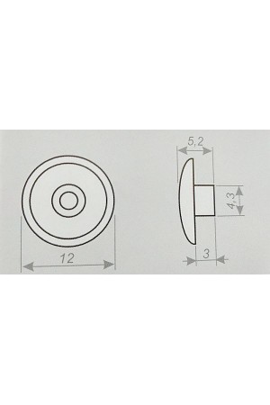 Заглушка для евровинта №20 салатовый