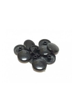 заглушка для эксцентрика №22 черная пластик (1000 шт/уп)