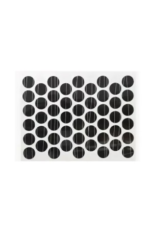 Заглушка самоклеющаяся D=14мм черная с полосой PC2326 Pacific