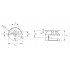 эксцентрик D15x11,5 мм, для плит 16 мм, 3,1 г, цинк/BLZ5102