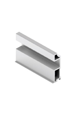 Вертикальный профиль Slim Line хром матовый 5,4м Aristo