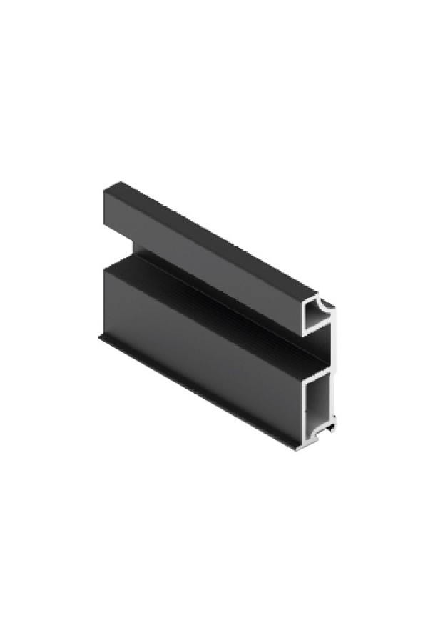 Вертикальный профиль Slim Line черный матовый 5,4м Aristo