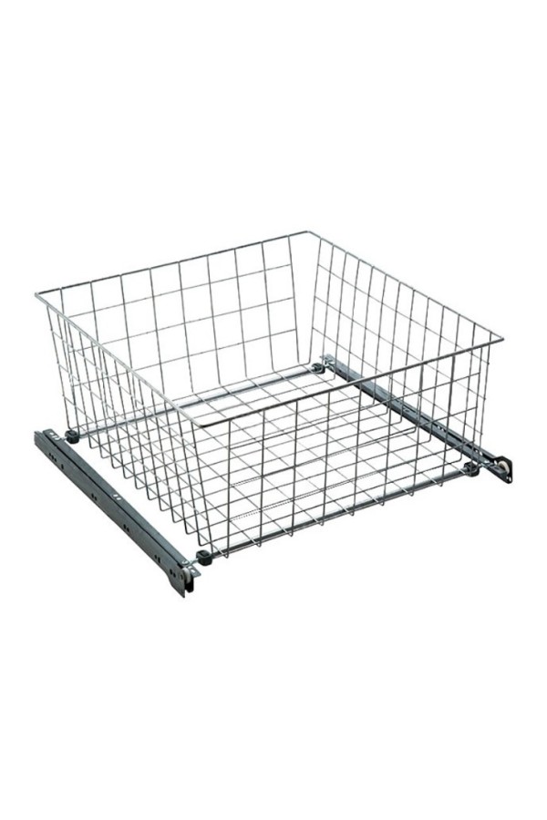 SIBO ECO корзина сетчатая 468*475*200мм ролик, компл.,серебро/SB500/200-SV