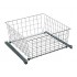 SIBO ECO корзина сетчатая 468*475*200мм ролик, компл.,серебро/SB500/200-SV
