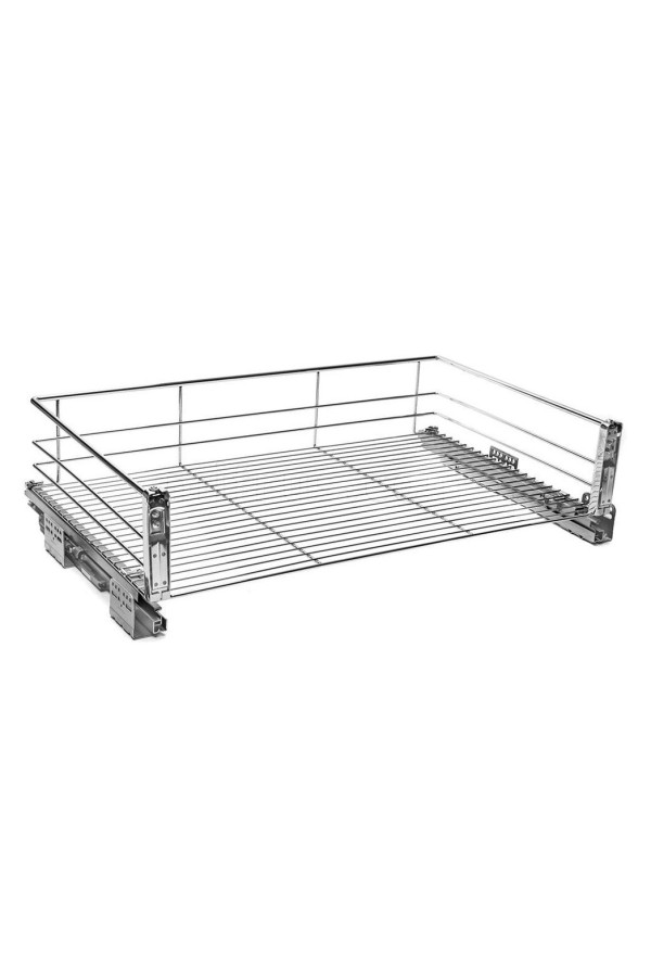 Выдвижная корзина 600мм c доводчиком хром LS1/600K1/D Lotti