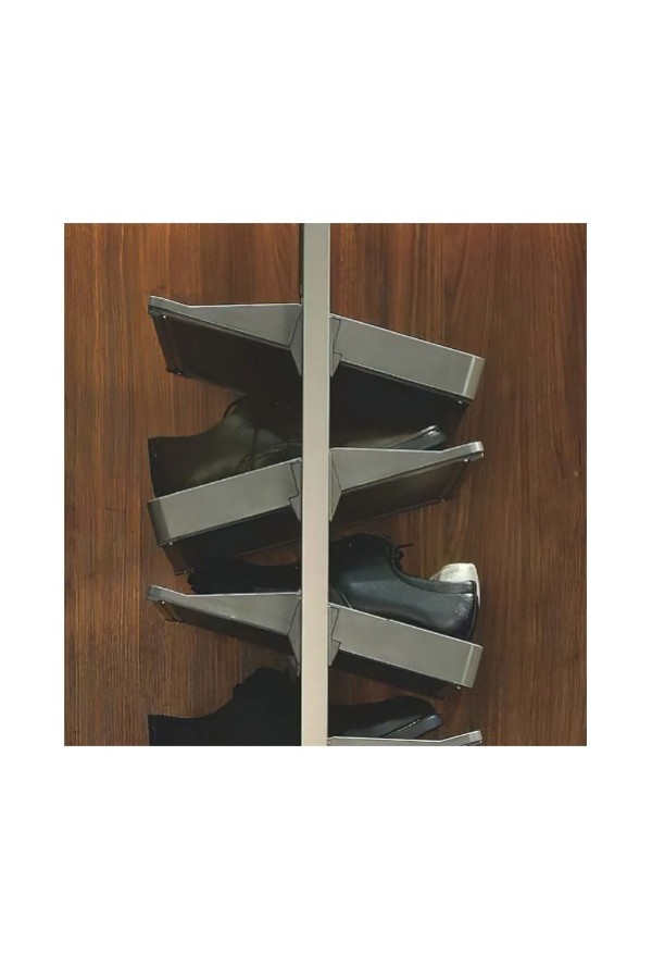 Полка для обуви вращающаяся 8-ми уровневая 800мм, коричневый