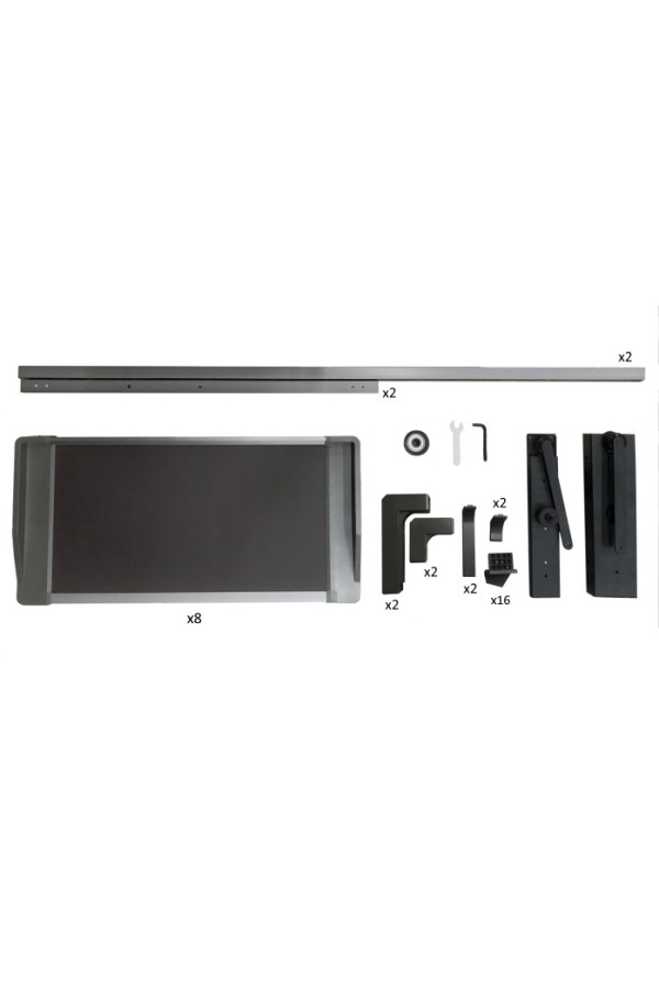 Полка для обуви вращающаяся 8-ми уровневая 800мм, коричневый