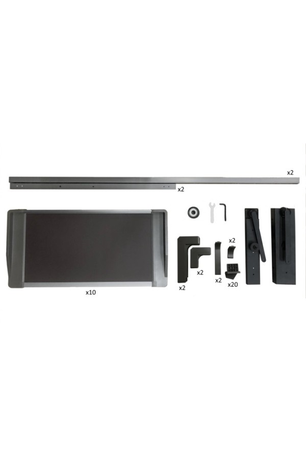 полка для обуви вращающаяся 10-ти уровневая 800мм, коричневый