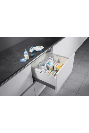 ящик-вставка PANTRY-BOX в базу 600мм, со скользящей крышкой из закаленного стекла/ 3960-60