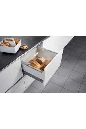 ящик-вставка PANTRY-BOX в базу 600мм, со скользящей крышкой из закаленного стекла/ 3960-60