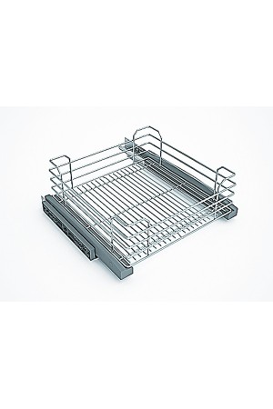 корзина выдвижная 450мм SIGE PREZENTA с доводчиком 414х500х220мм, хром /120H03212