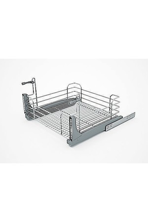 корзина выдвижная 450мм SIGE PREZENTA FIX A с доводчиком 414х500х220мм, хром /117A02012