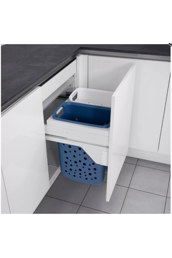выдвижная система Laundry Carrier в базу 600мм с 2 корзинами для белья/3270-69