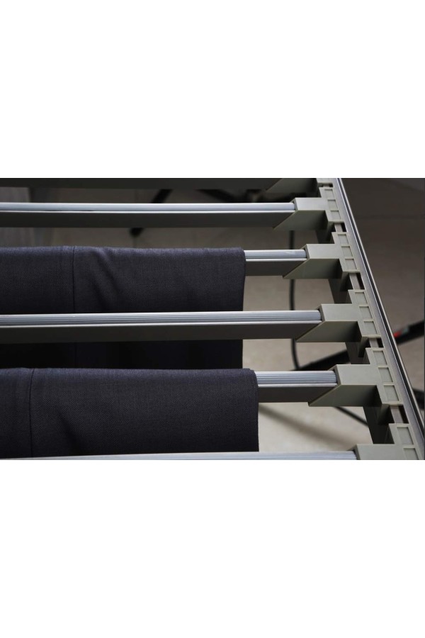 Firmax выкатная вешалка для брюк 700мм, серый/FRM5806.664.01