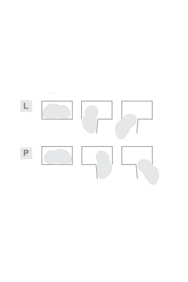 уголок волшебный Optima ERGO 800мм (800*411*520мм), c доводчиком, правый, графит/WE36.0002.43.ID4