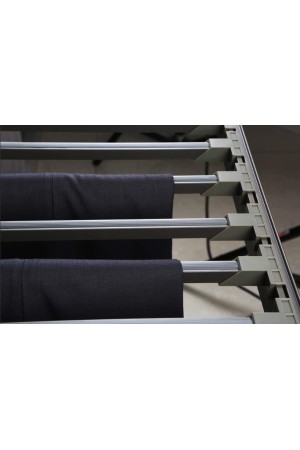 Firmax выкатная вешалка для брюк 600мм, серый/FRM5806.564.01