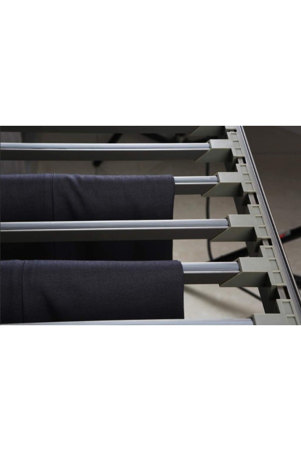 Firmax выкатная вешалка для брюк 600мм, серый/FRM5806.564.01