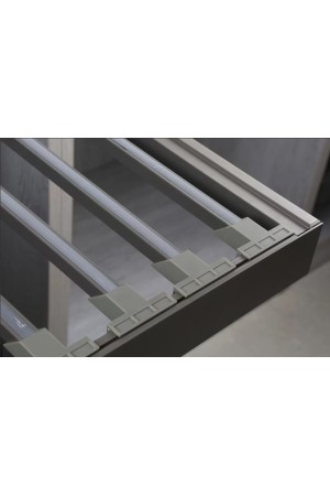 Firmax выкатная вешалка для брюк 600мм, серый/FRM5806.564.01