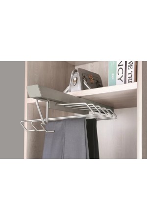 Firmax выдвижная брючница потолочное крепление, серый/FRM5808.01