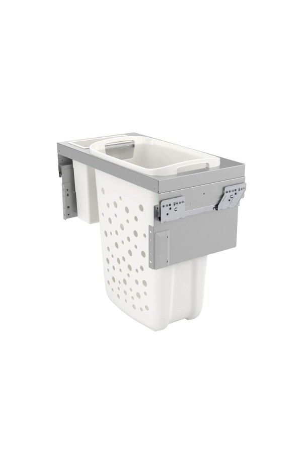 выдвижная система Laundry Carrier Small в базу 600мм, 37л, белая/3270621
