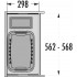 выдвижная система Laundry Carrier Small в базу 600мм, 37л, белая/3270621